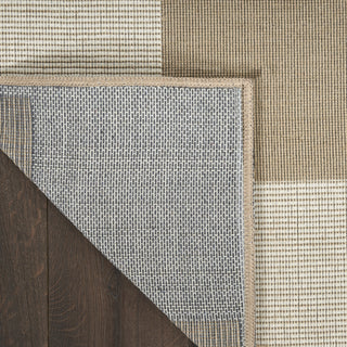Nourison Washable Modern Jute MDJ02 Natural Ivory Area Rug 