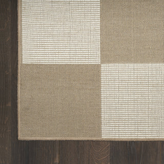 Nourison Washable Modern Jute MDJ02 Natural Ivory Area Rug 