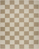 Nourison Washable Modern Jute MDJ02 Natural Ivory Area Rug 