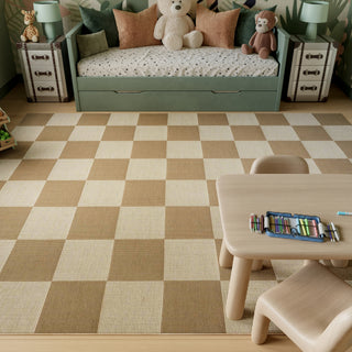 Nourison Washable Modern Jute MDJ02 Natural Ivory Area Rug 