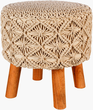 Surya Mandala MDL-004 Beige / Dark Brown Furniture main image