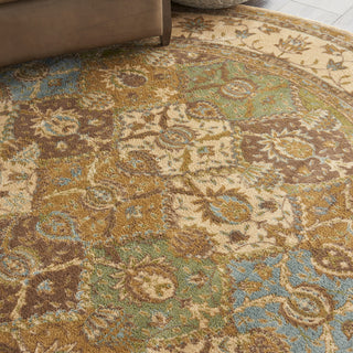 Nourison Modesto MDS04 Beige Area Rug Main Image