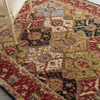 Nourison Modesto MDS04 Multicolor Area Rug Detail Image