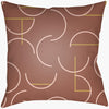 Livabliss Modern Circles MEC-002 Medium Brown Main
