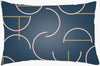 Livabliss Modern Circles MEC-003 Navy main image