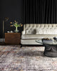 Loloi Medusa MED-07 Graphite/Sunset Area Rug Lifestyle Image Feature
