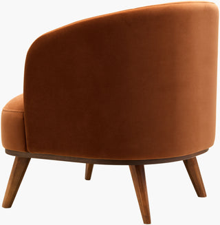 Surya Megan MEGN-001 Caramel / Dark Brown Furniture Corner Shot