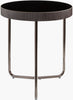 Surya Melton MEL-001 Black / Metallic-Nickel Furniture main image
