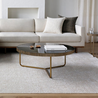 Surya Melton MEL-003 Black / Metallic-Brass Furniture Style Shot