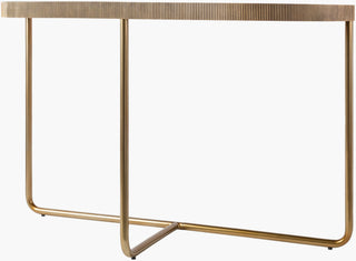Surya Melton MEL-005 Black / Metallic-Brass Furniture Main Image