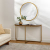 Surya Melton MEL-005 Black / Metallic-Brass Furniture Style Shot