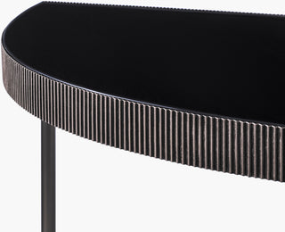 Surya Melton MEL-006 Black / Furniture Corner Shot