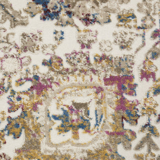 Nourison Melody MEL01 Ivory Multicolor Area Rug Swatch Image