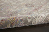 Nourison Melody MEL02 Grey Multicolor Area Rug Corner Image