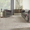 Nourison Melody MEL02 Grey Multicolor Area Rug Room Image Feature