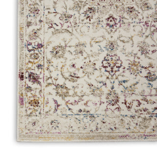 Nourison Melody MEL02 Ivory Multicolor Area Rug Texture Image