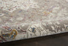 Nourison Melody MEL03 Grey Multicolor Area Rug Corner Image