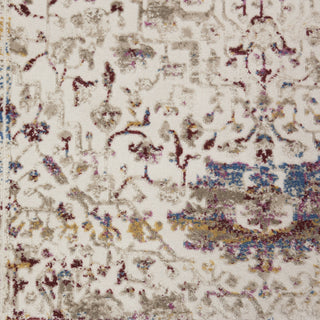 Nourison Melody MEL03 Ivory Multicolor Area Rug Swatch Image