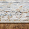 Feizy Melrose 39NZF Ivory/Red/Blue Area Rug Lifestyle Image Feature