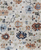 Feizy Melrose 39P1F Ivory/Red/Blue Area Rug