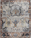 Feizy Melrose 39P2F Ivory/Red/Gray Area Rug