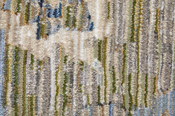 Feizy Melrose 39P3F Green/Ivory/Blue Area Rug – Incredible Rugs and Decor