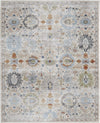 Feizy Melrose 39P5F Tan/Blue/Red Area Rug