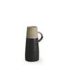 Garand Small Two-Toned Black/Natural Ceramic Jug Main Image