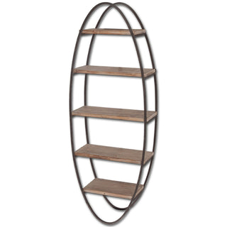 Metort Wood and Metal Wall Shelf Main Image