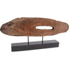 Yeadon I Brown Shaped Oval Wood Object Main Image