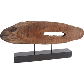 Yeadon I Brown Shaped Oval Wood Object Main Image