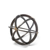 Galenna I (Small) Black Metal Circular Decorative Orb Main Image