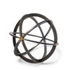 Galenna II (Medium) Black Metal Circular Decorative Orb Main Image