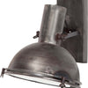 Taza Gray Metal Dome Shade Wall Sconce Main Image