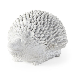 Cameron White Resin Hedgehog Storage Box Main Image