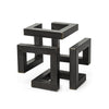 Octothorp I (Small) Black Metal Cube-Like Sculpture Main Image