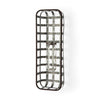 Margaret Wall Mounted Basket w Glass Bottle for Botanicals or Floral Main Image