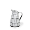 Lome Small White/Black Ceramic Jug Main Image