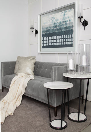 Mercana Bougeoir 67135 Black Lamp Lifestyle Image