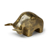 Tauro I Gold Cast Aluminum Raging Bull Main Image