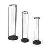 Beeker Black Metal Test Tube Style Vases Main Image