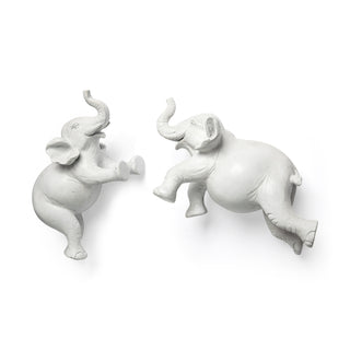 Maynard White Elephant Wall Decorations Main Image