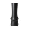 Laforge III Black Ceramic Vase Main Image
