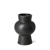Laforge II Black Ceramic Vase Main Image