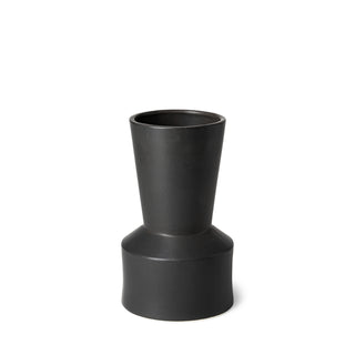 Laforge Black Ceramic Vase Main Image