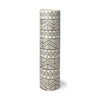 Uhura II Large Cream Black Patterned Cylindrical Ceramic Vase Main Image