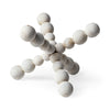 Carrollton II (Large) Off-White Geometric Wood Ball Jack Main Image