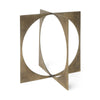 Lima II (Large) Gold Geometric Decorative Object Main Image