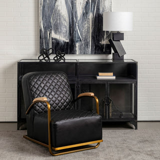 Mercana Horace 50406 Black Furniture Lifestyle Image Feature