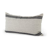 Nancy Beige With Black Stripe Detail Decorative Pillow Cover Main Image